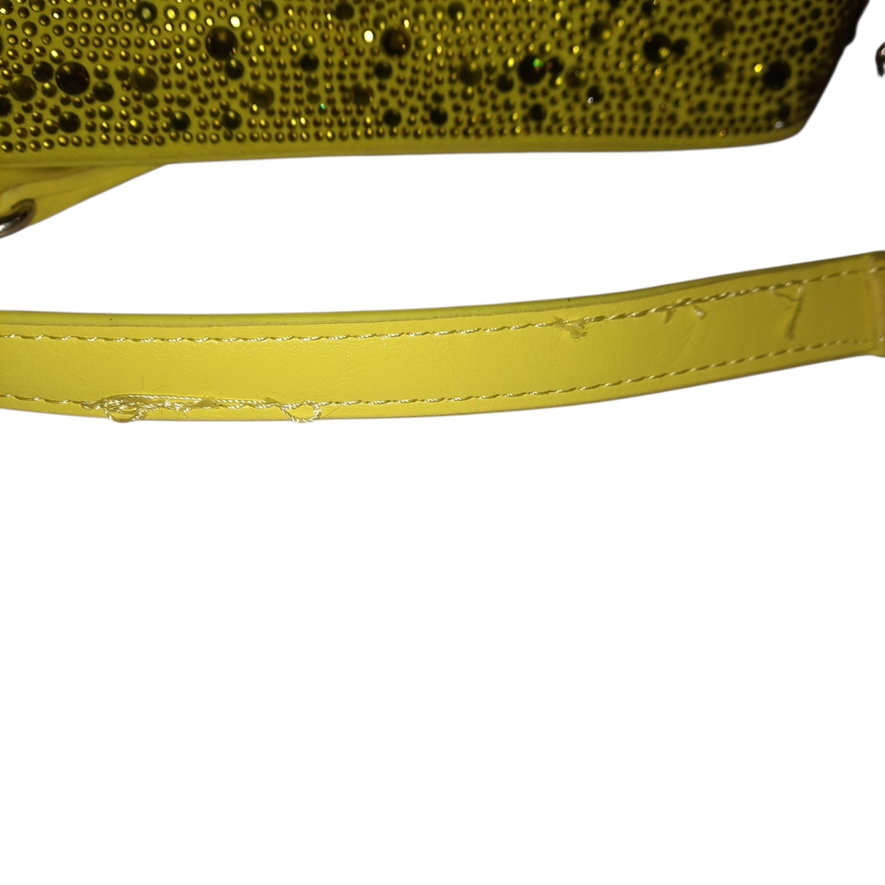 Steve Madden Yellow Crystal Crossbody Bag neon - Picture 5 of 14